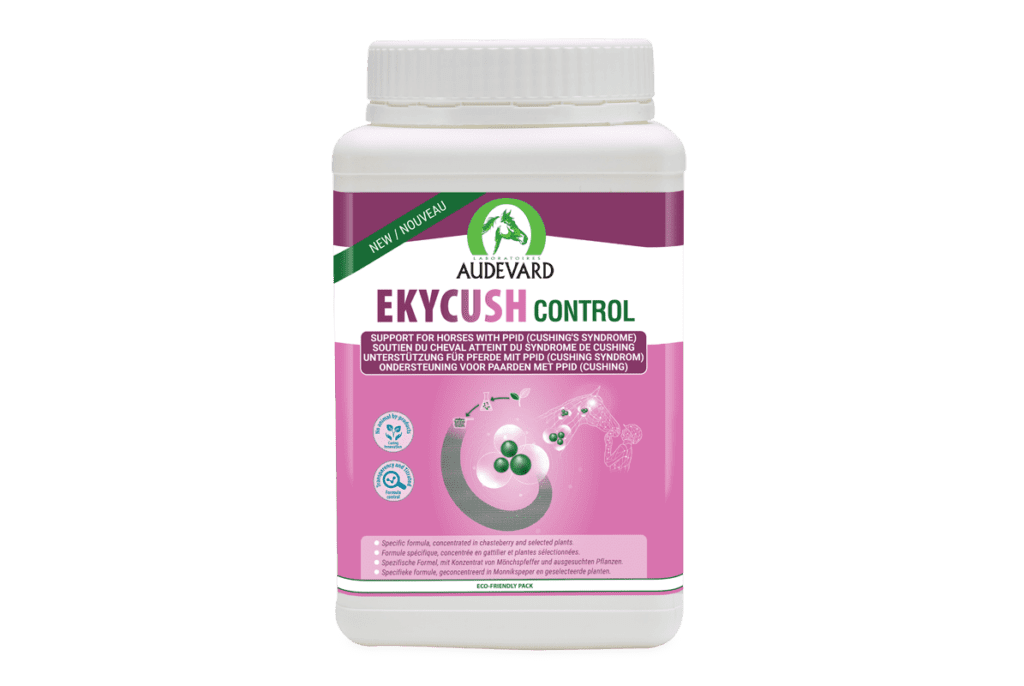 Ekycush Control van Audevard ter ondersteuning van cushing bij paarden